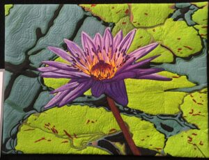 Hong Kong Water Lily- Heather Craig - Best kit/class work BEST- Sponsored by Sew It