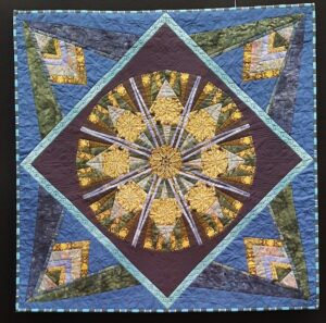 Kaleidoscope 1 by Ngaire Dawson Best Piecing Sponsored by Grandmother’s Garden & Malleee Textiles
